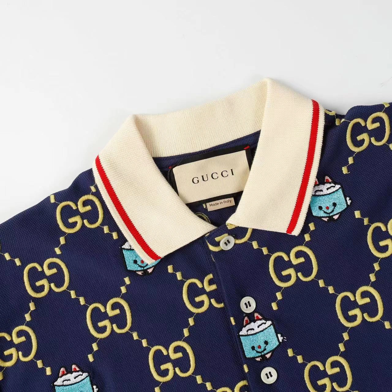 wg.luxury- 6u33i embroidery POLO item:E-F409H0423